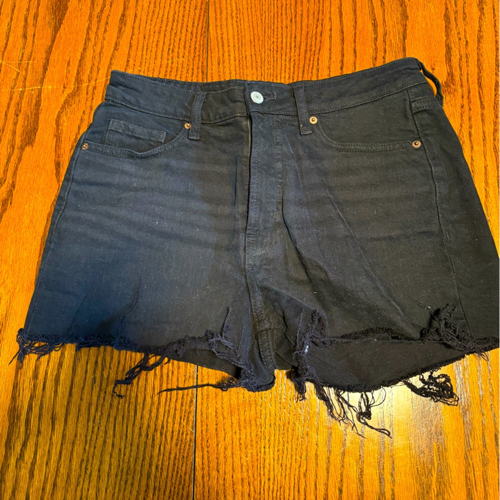 Old navy black denim shorts